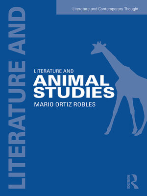 cover image of Literature and Animal Studies